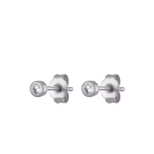 MAISON MIRU TINY CRYSTAL STUDS IN STERLING SILVER